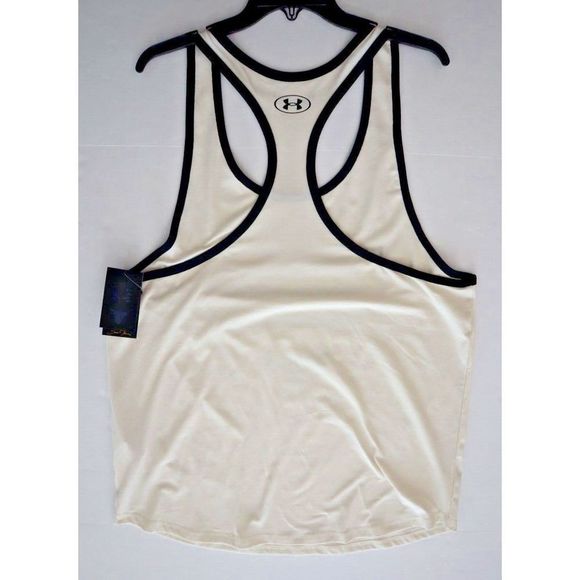 Under Armour 1370487 279 Men's Sz XL Beige Project Rock "BSR" Flag Tank Top - Picture 7 of 10
